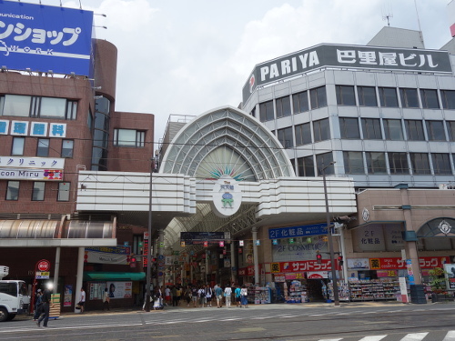 天文館の交差点