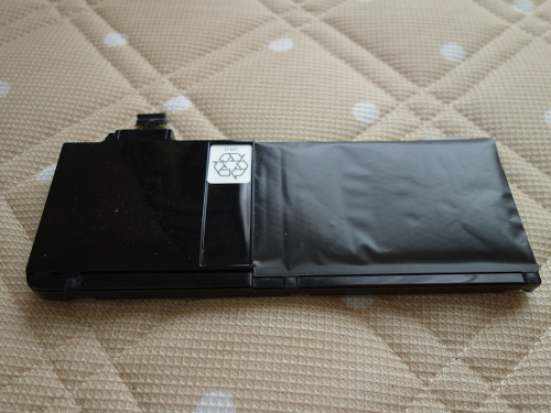 膨張したリチウムイオンバッテリー